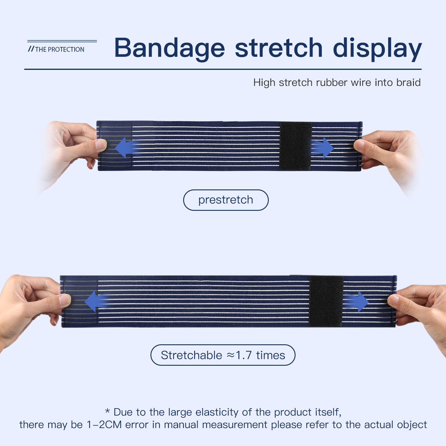 Knee Sleeve Compression - Vendaje de compresión de cinta para