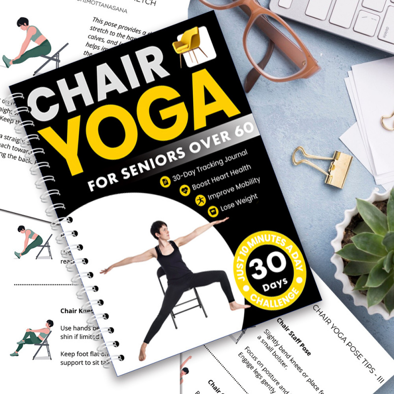 Yoga Fitness Journal - Guía de Yoga en Silla para
