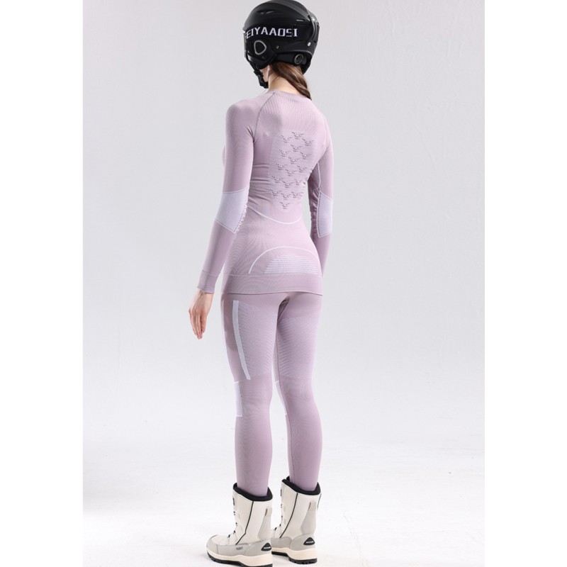 Yoga Fitness Model - Conjunto de Ropa Interior Térmica para