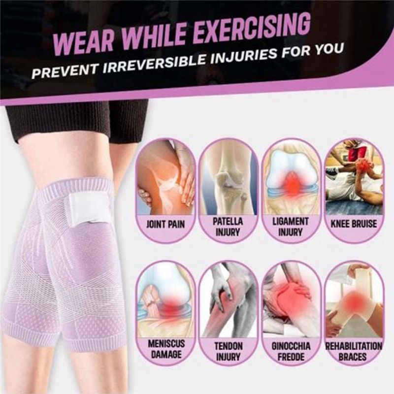 Knee Sleeve Compression - POPULAR-2 PCS Rodilleras deportivas unisex, protectores