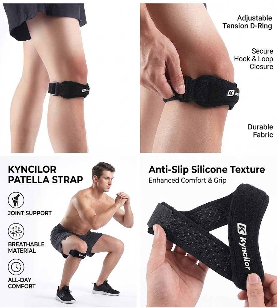 Knee Sleeve Compression - 1 Manga de compresión deportiva para