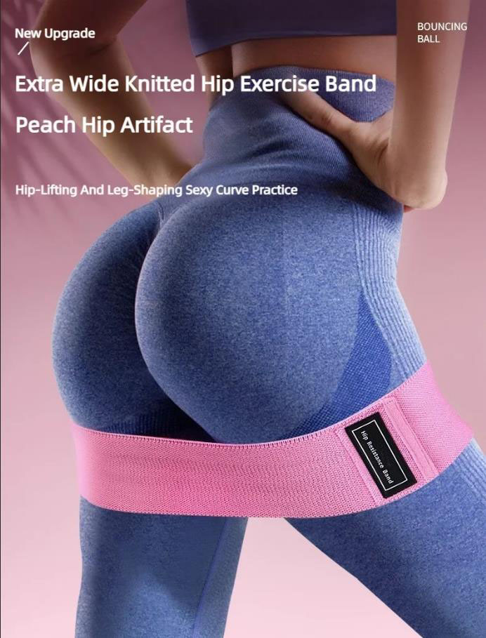 Yoga Fitness Trainer - 3 Bandas Elásticas de Tela para