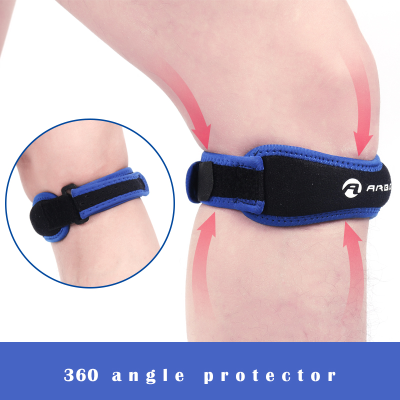 Knee Sleeve Compression - Rodillera para tendón rotuliano, rodillera ajustable