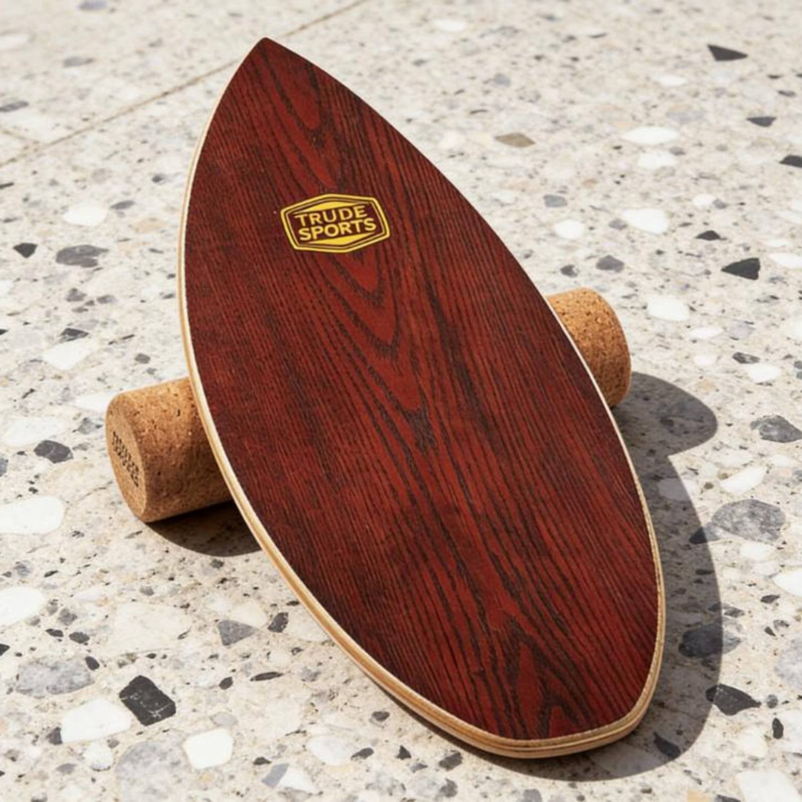 Balance Board Fitness - Tabla de Equilibrio de Madera, Construcción