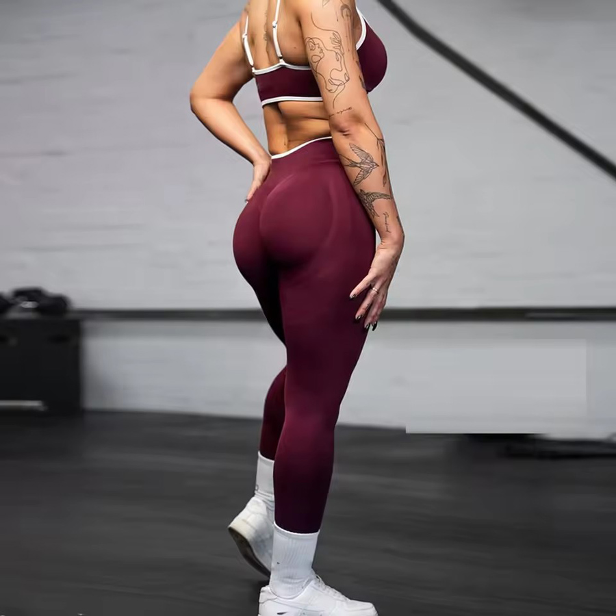 Ignite Yoga Fitness - Leggings de yoga sin costuras Ignite
