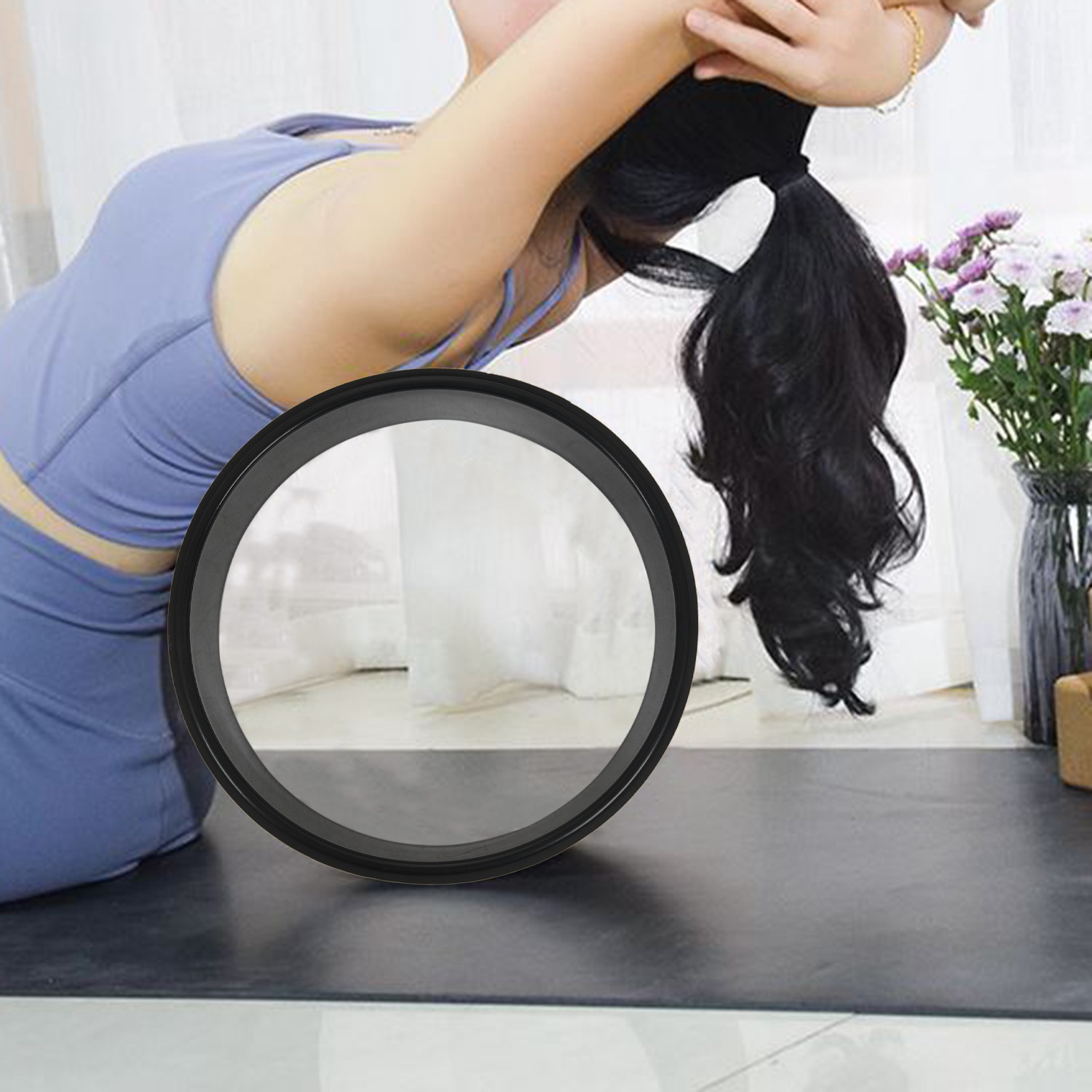 Rueda de Yoga ABMV-Wood, Círcu - Yoga Fitness Wheel reseña y precio