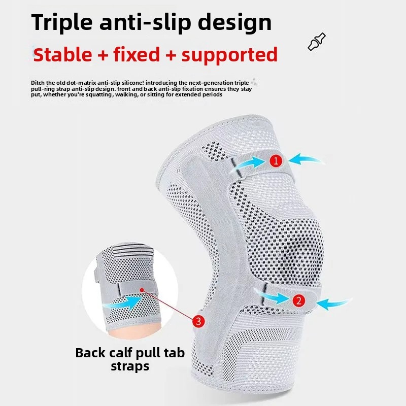 Rodillera de compresión transp - Knee Sleeve Compression reseña y precio