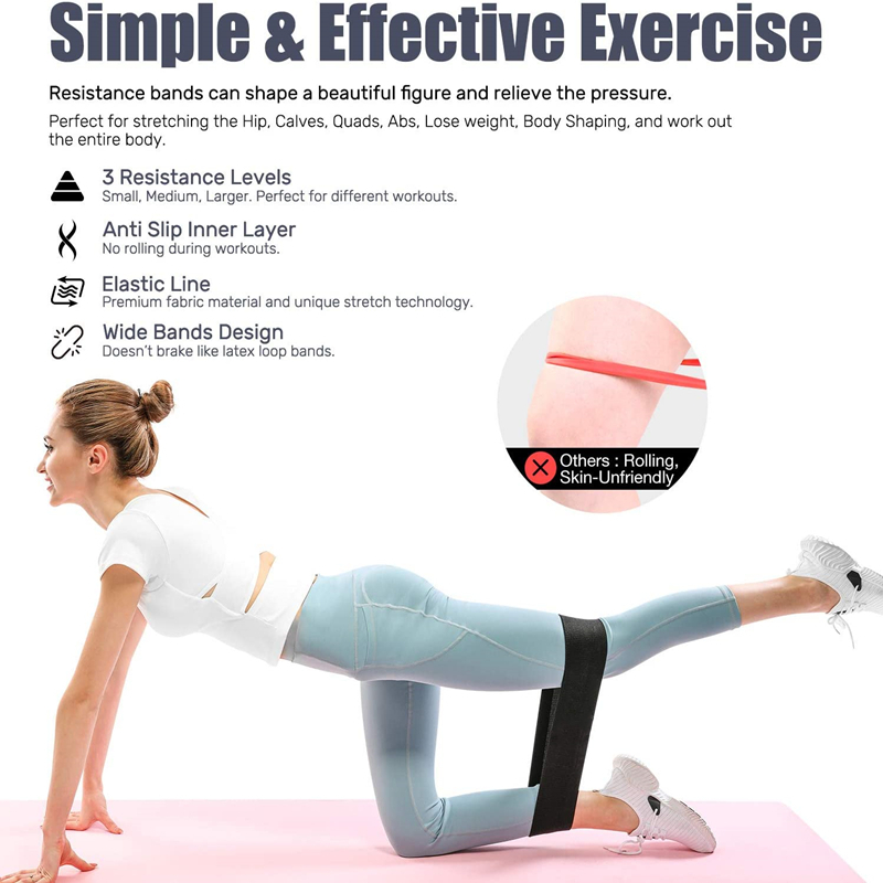Conjunto de bandas de resisten - Yoga Fitness Trainer reseña y precio