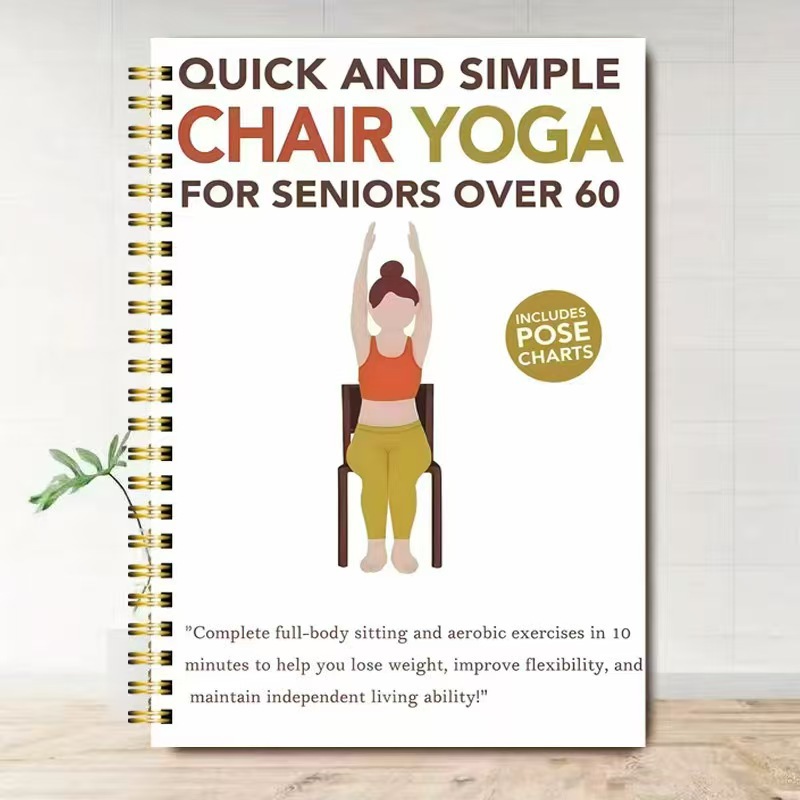 Cuaderno de Ejercicio Espiral  - Yoga Fitness Journal reseña y precio