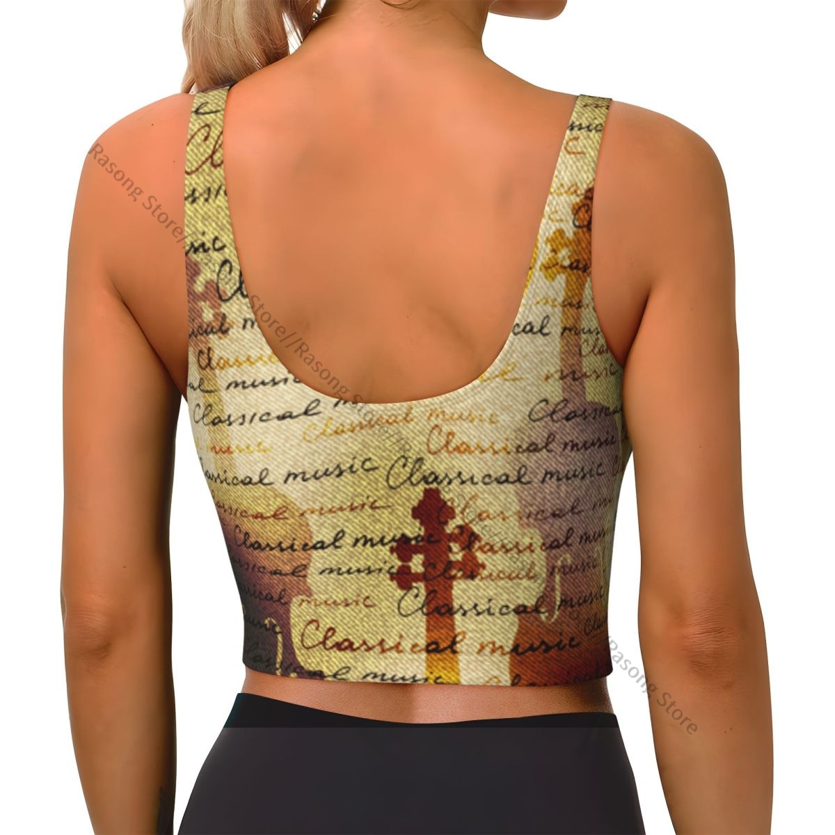 Sujetador deportivo para mujer - Yoga Fitness Music reseña y precio
