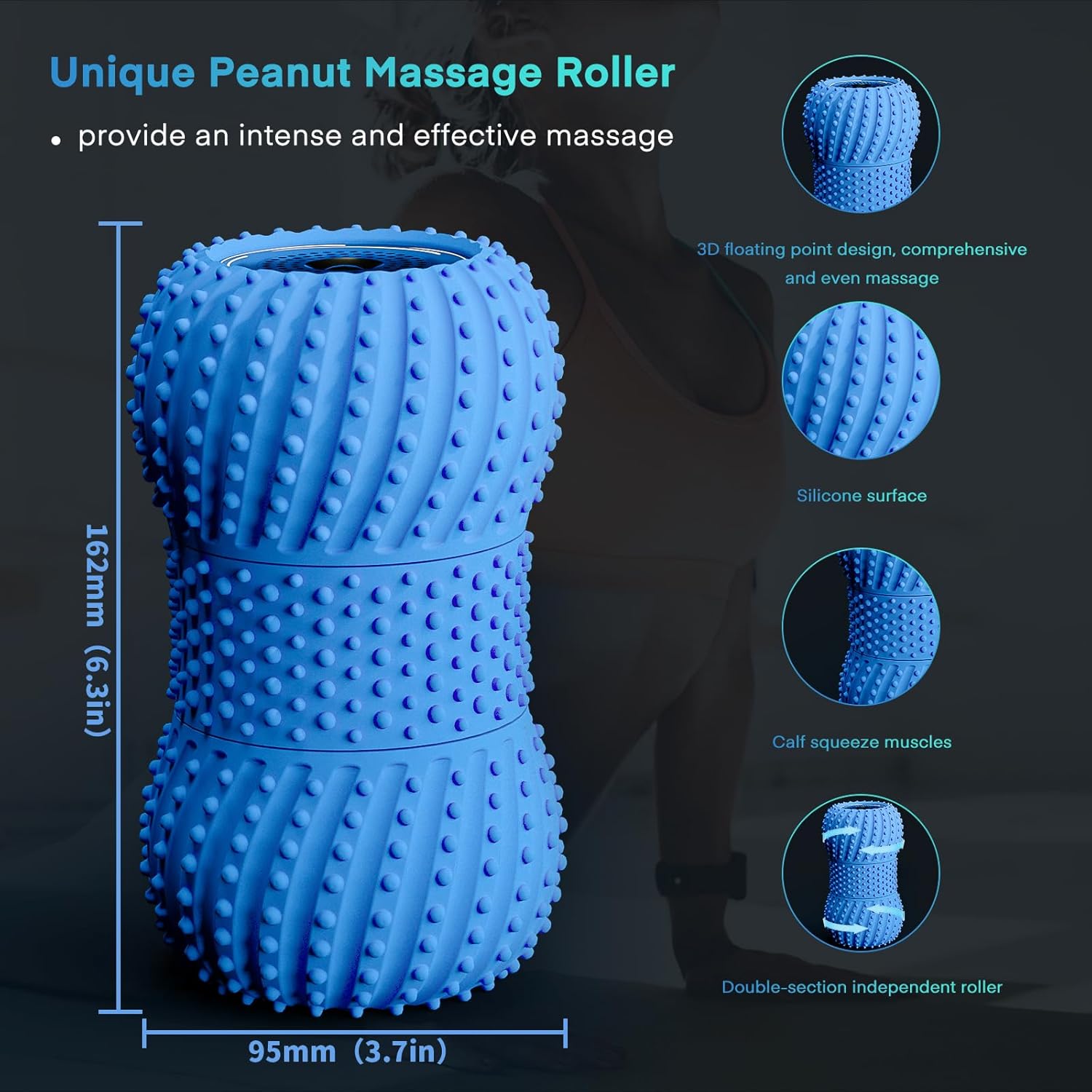 Bola vibratoria de masaje de m - Yoga Fitness Wheel reseña y precio