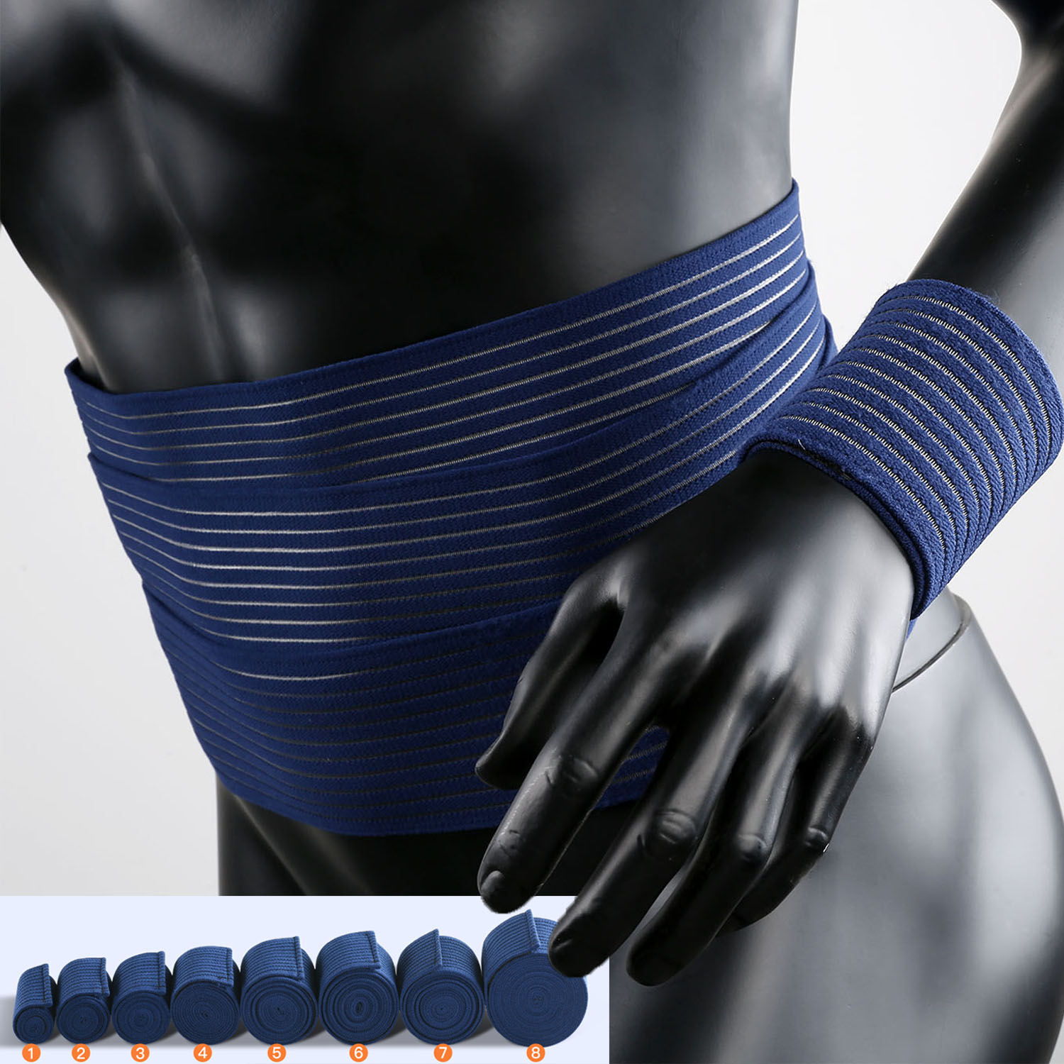 Vendaje de compresión de cinta - Knee Sleeve Compression reseña y precio