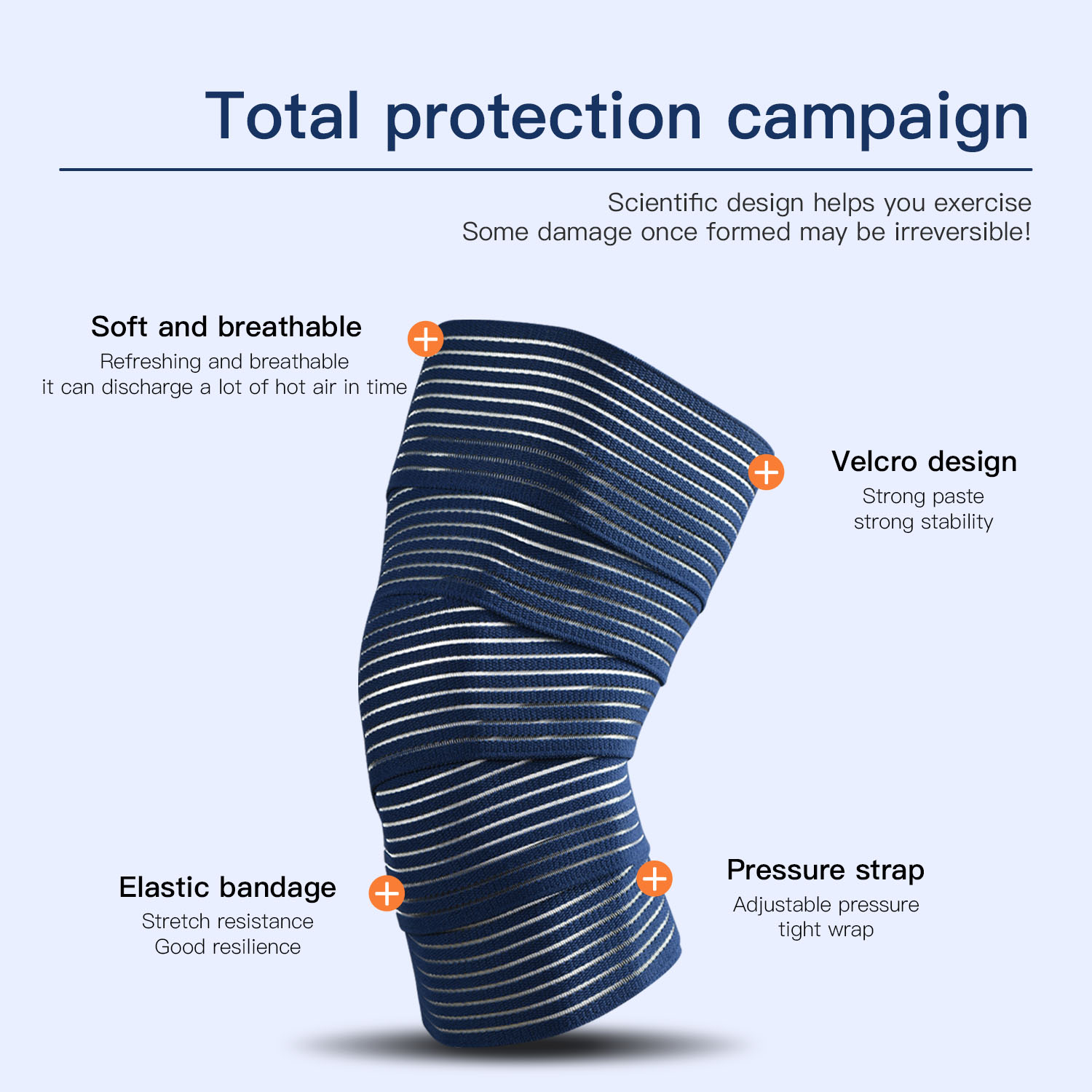 Vendaje de compresión de cinta - Knee Sleeve Compression reseña y precio