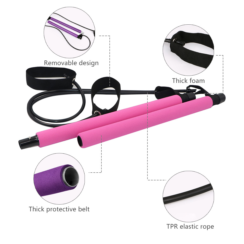 Barra de Fitness para Yoga y P - Yoga Fitness Trainer reseña y precio