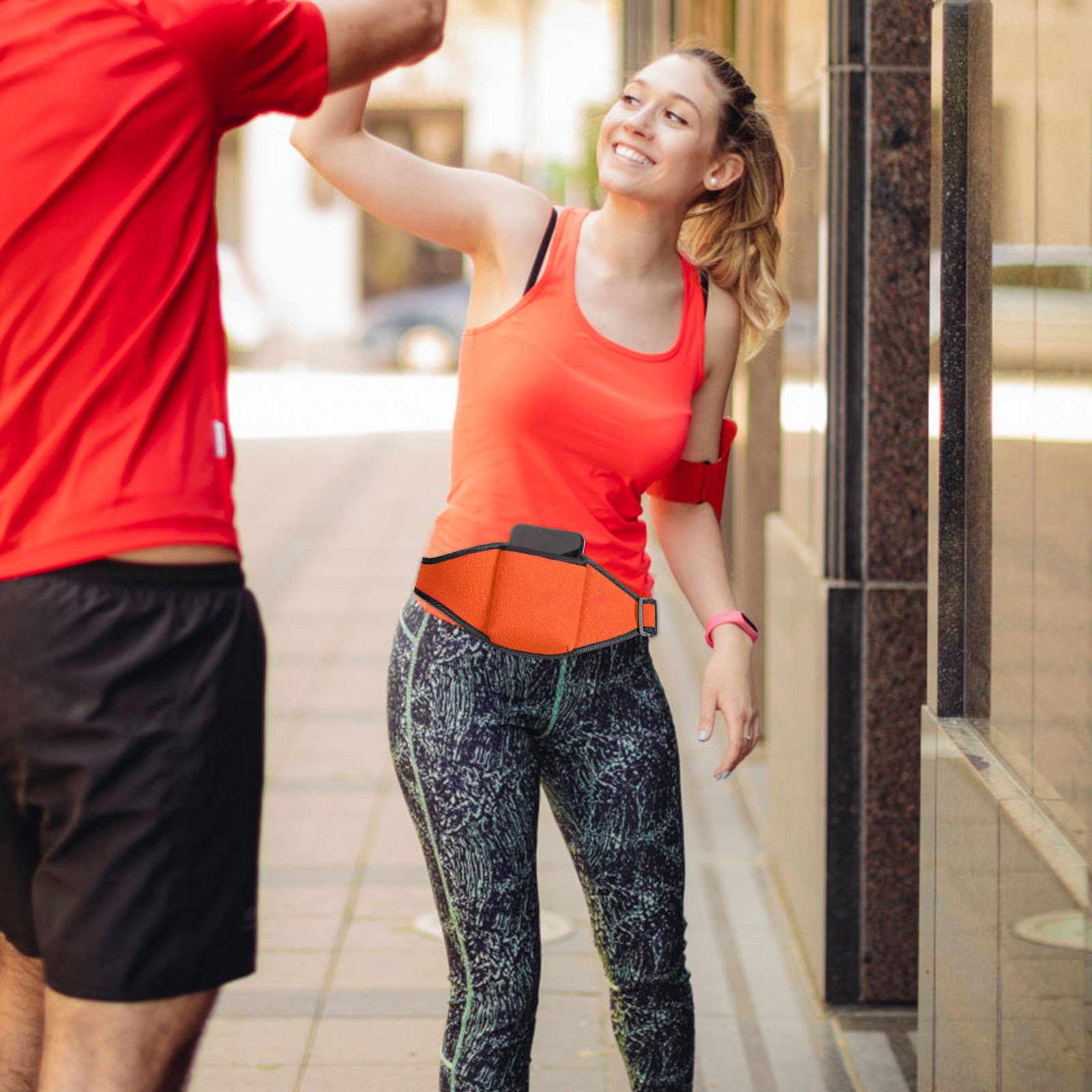 4 Bolsas de Cintura de Tela Pr - Yoga Fitness Instructor reseña y precio