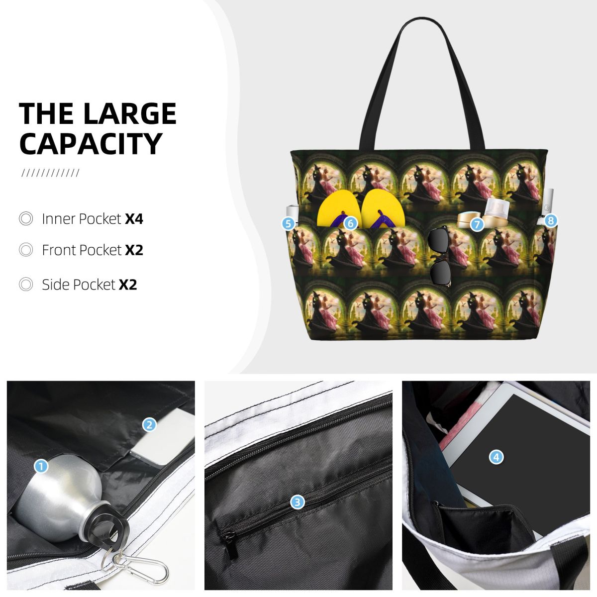 Bolso de mano Wicked Musical B - Yoga Fitness Music reseña y precio