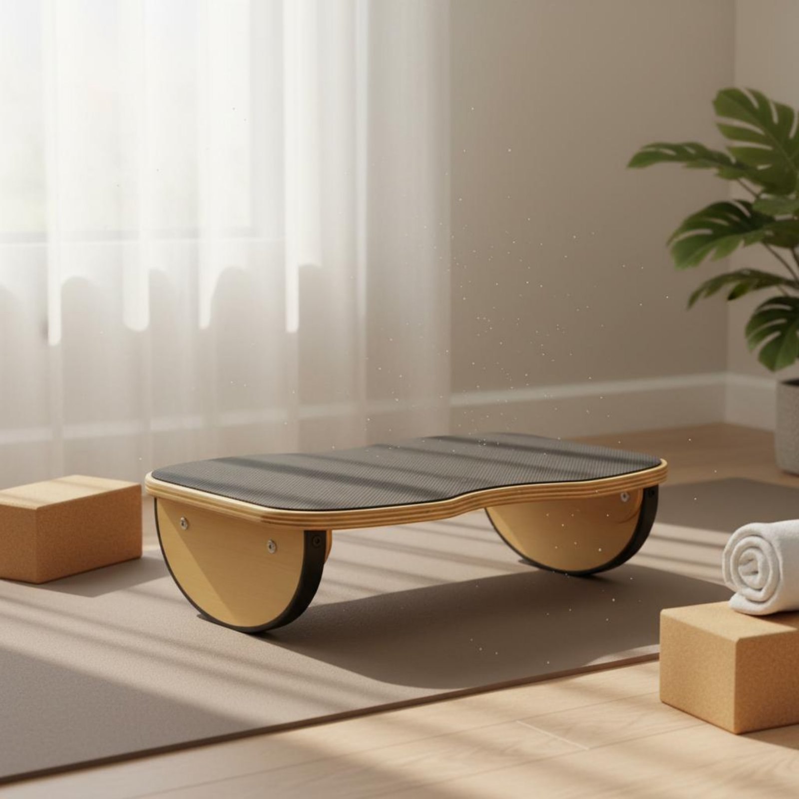 Tabla de Equilibrio de Madera, - Balance Board Fitness reseña y precio
