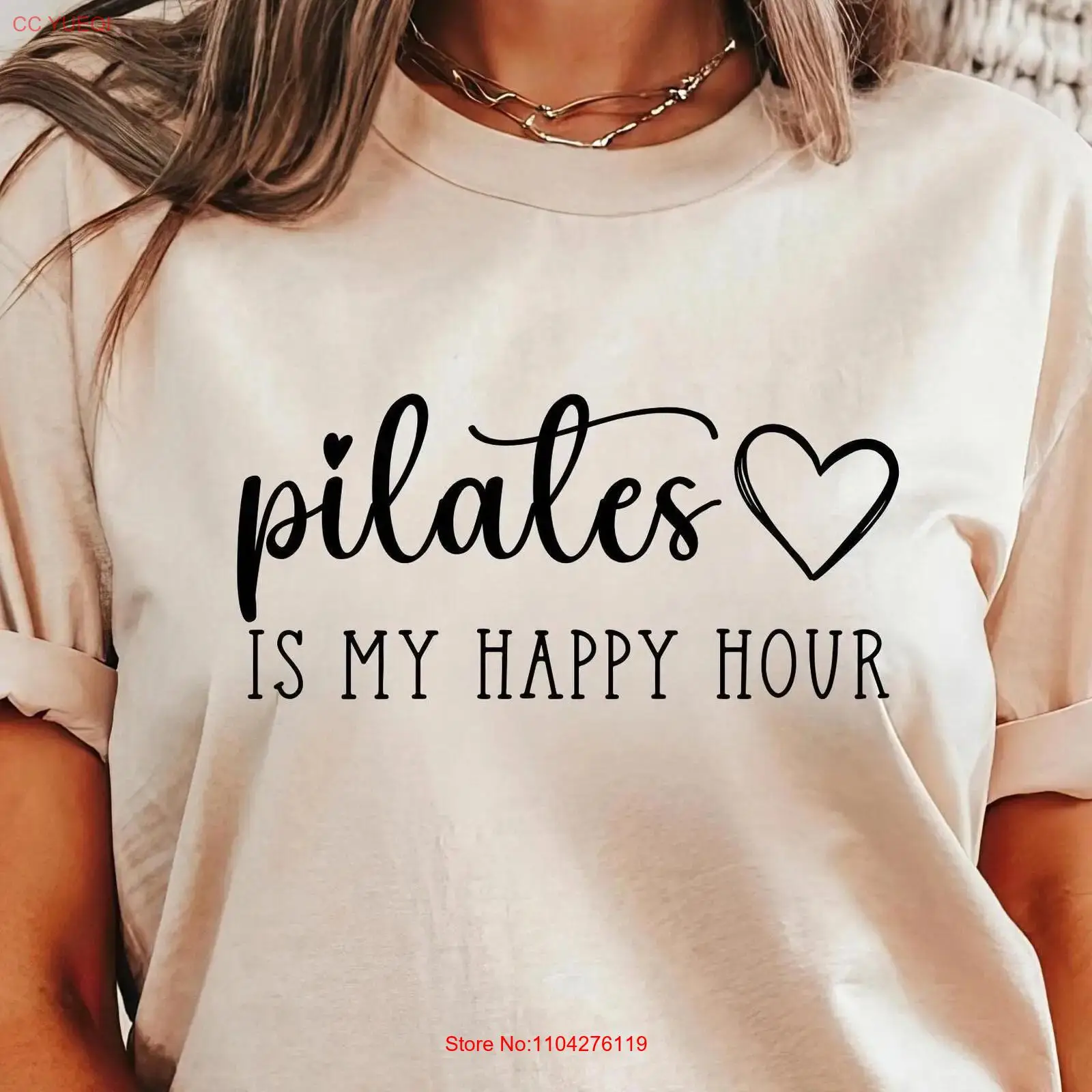 Camiseta Pilates: Mi hora feli - Yoga Fitness Instructor reseña y precio