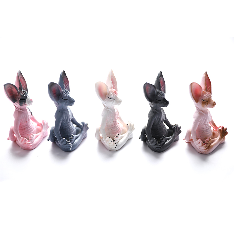 Figura de gato de Buda caprich - Yoga Fitness Model reseña y precio