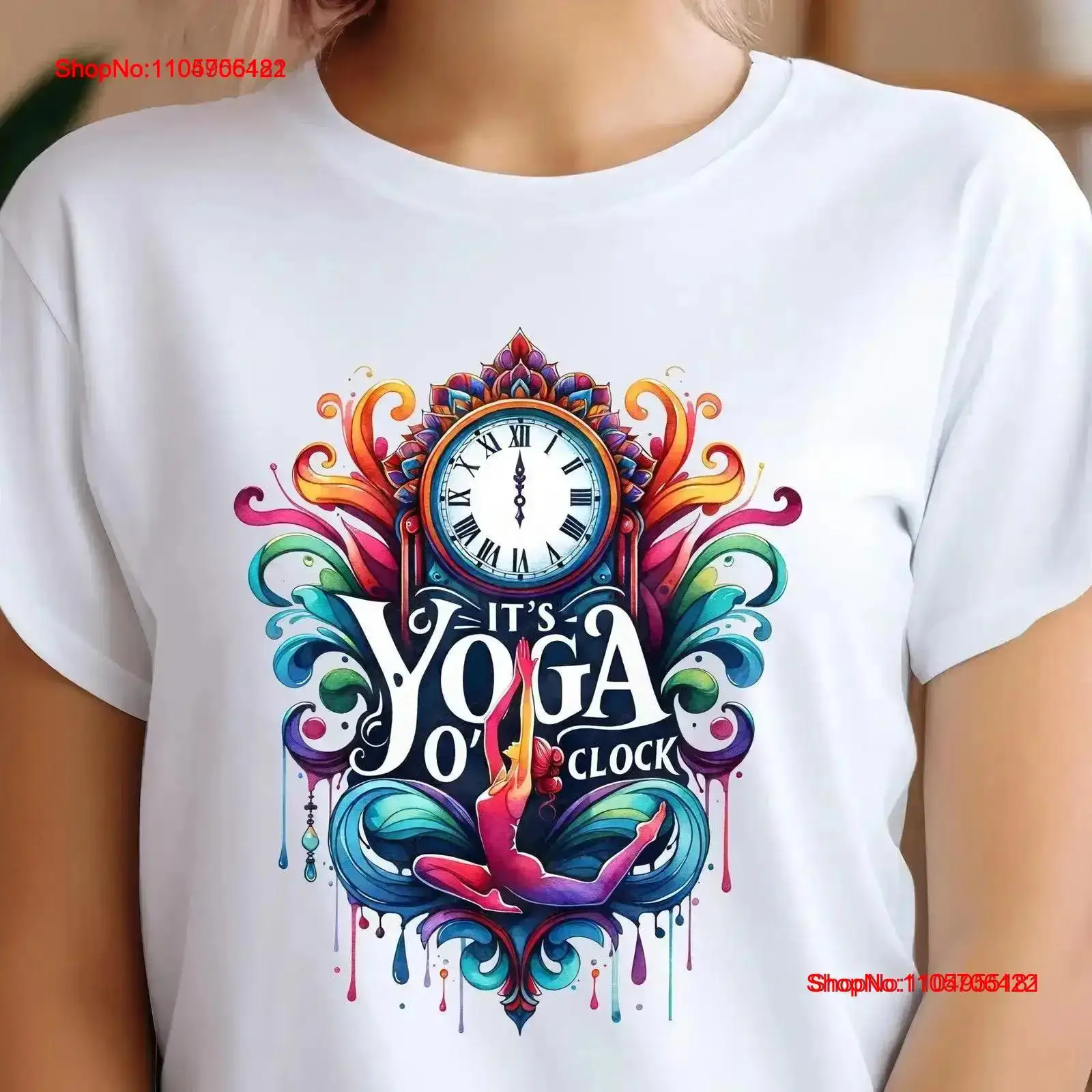 Camiseta de Yoga con Estampado - Yoga Fitness Instructor reseña y precio