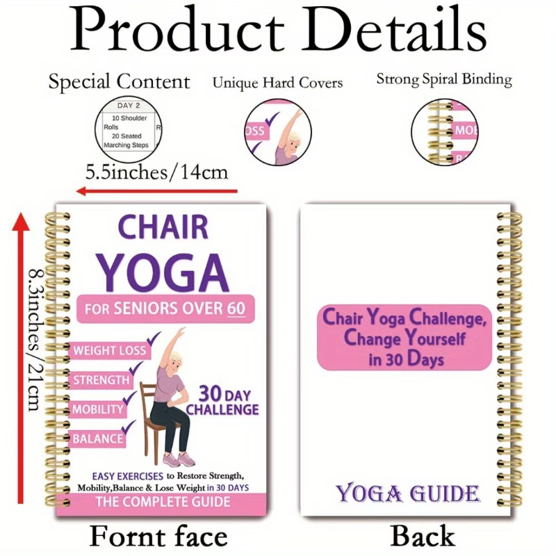 Cuaderno de Ejercicios de Yoga - Yoga Fitness Journal reseña y precio