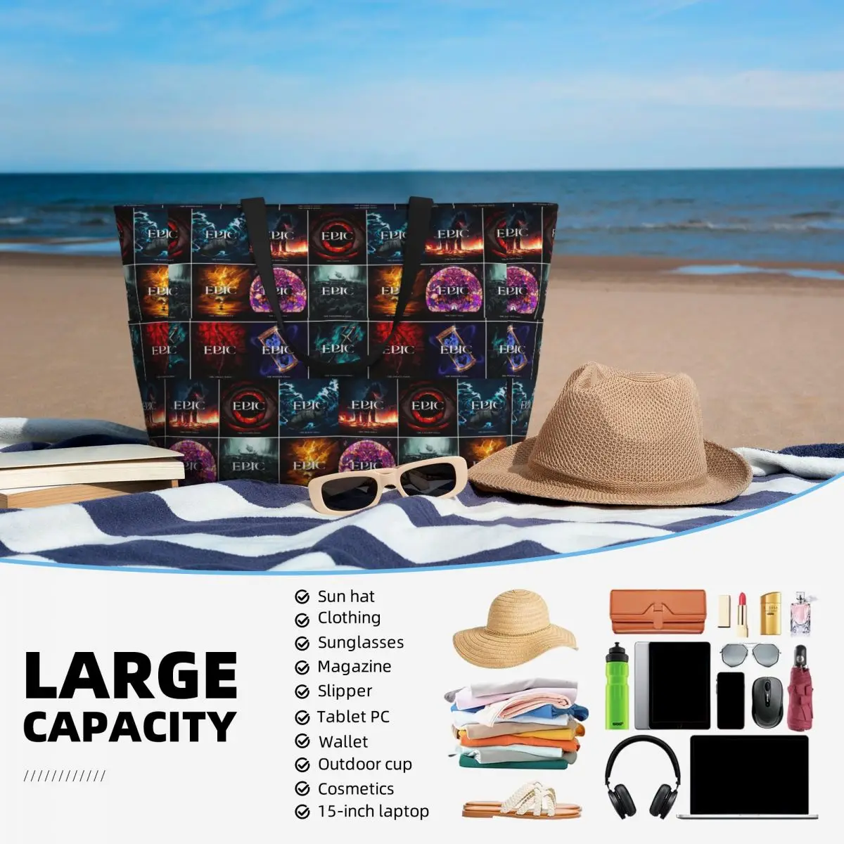 Bolso de mano Epic The Musical - Yoga Fitness Music reseña y precio