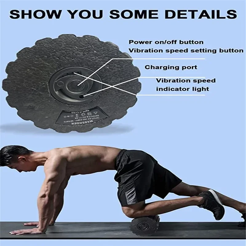 Masajeador eléctrico vibratori - Yoga Fitness Wheel reseña y precio