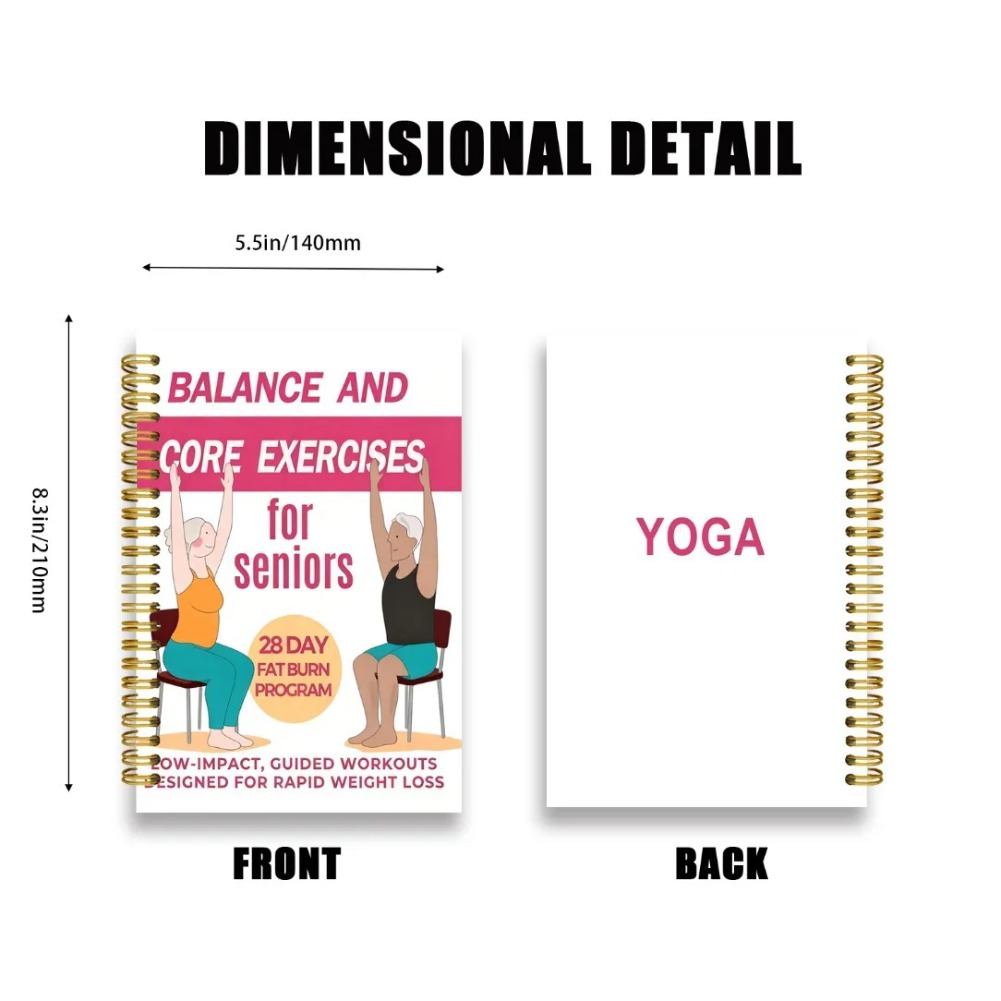 Cuaderno de ejercicios de yoga - Yoga Fitness Journal reseña y precio