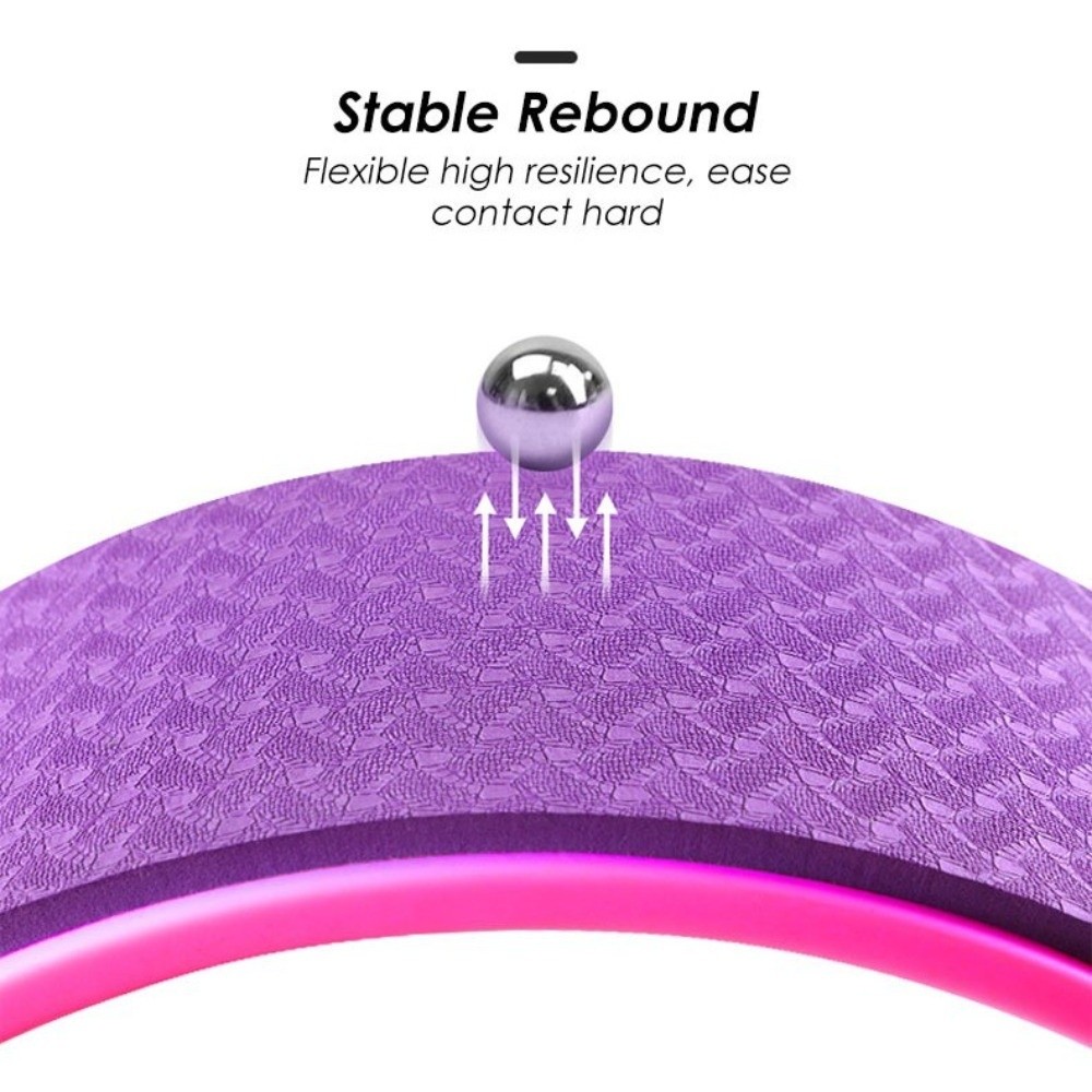 Rueda de Yoga para masaje musc - Yoga Fitness Wheel reseña y precio
