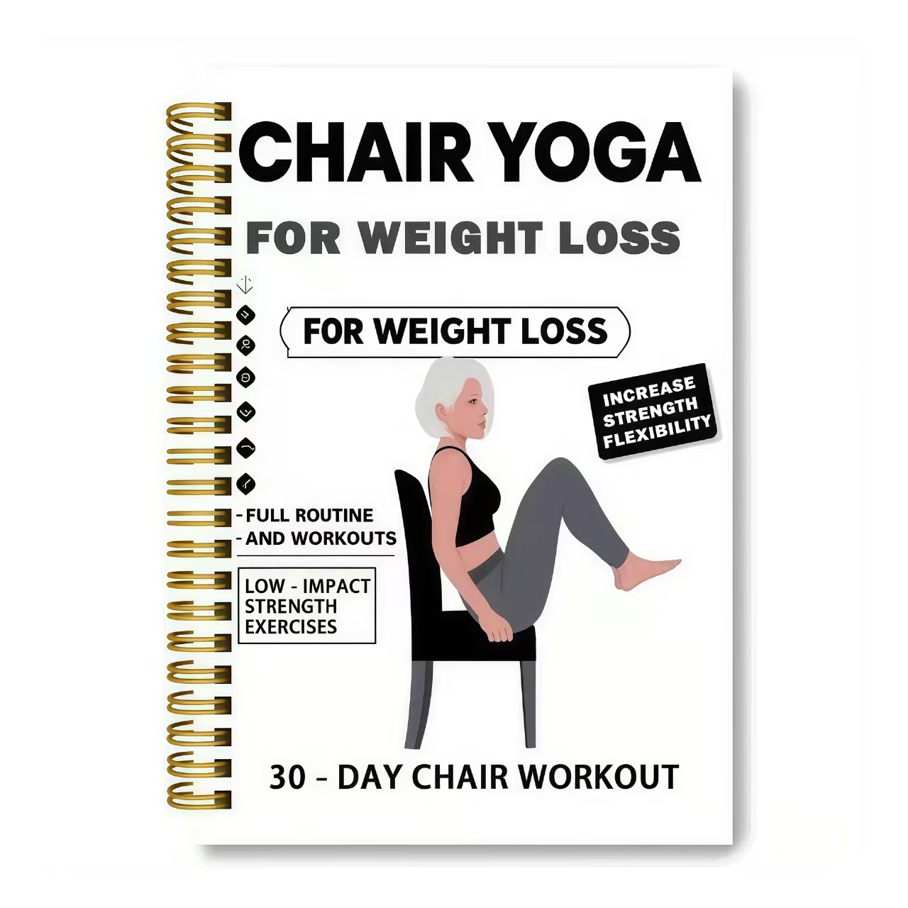 Cuaderno de ejercicios de yoga - Yoga Fitness Journal reseña y precio