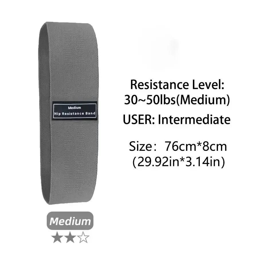 Bandas de resistencia de tela  - Yoga Fitness Trainer reseña y precio
