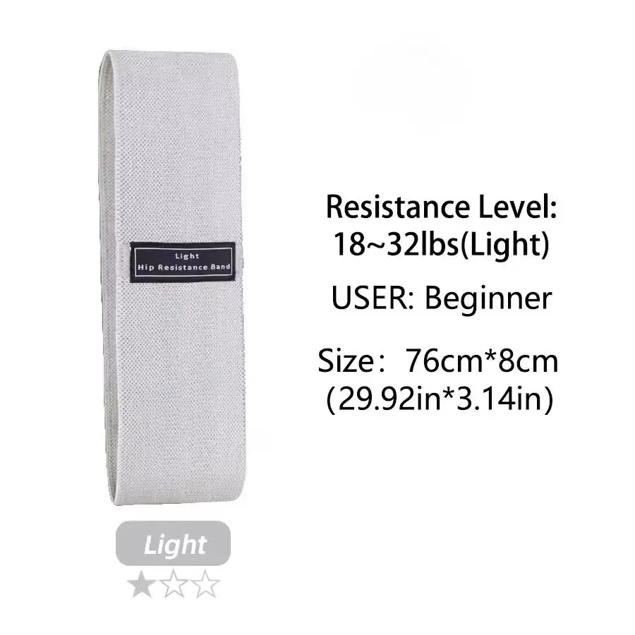 Bandas de resistencia de tela  - Yoga Fitness Trainer reseña y precio