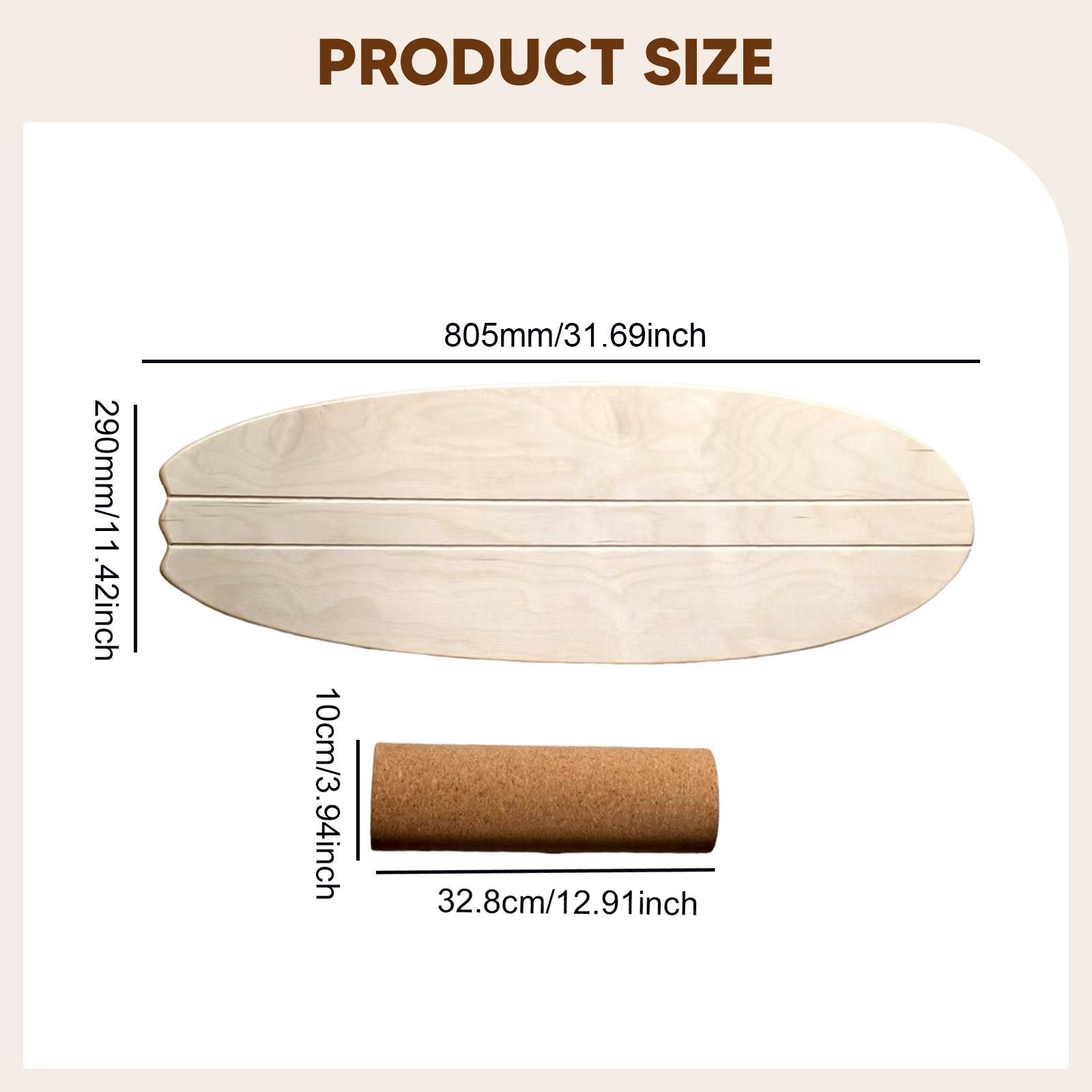 Tabla de Equilibrio de Madera  - Balance Board Fitness reseña y precio