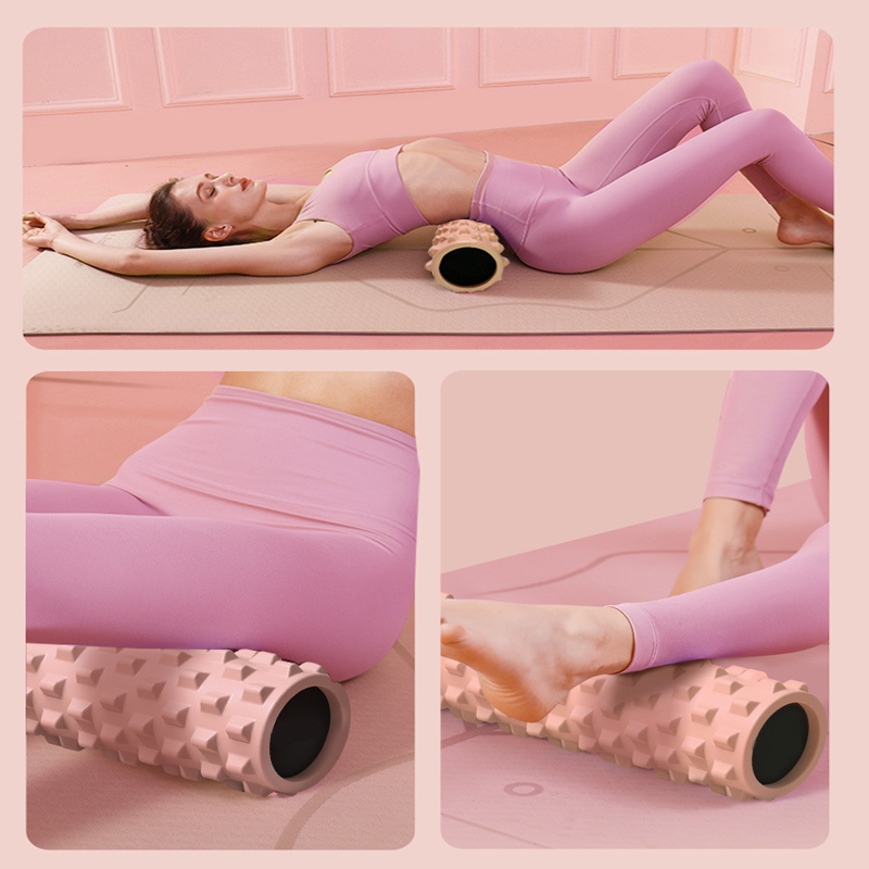 Rodillo de Espuma Sólida para  - Yoga Fitness Wheel reseña y precio